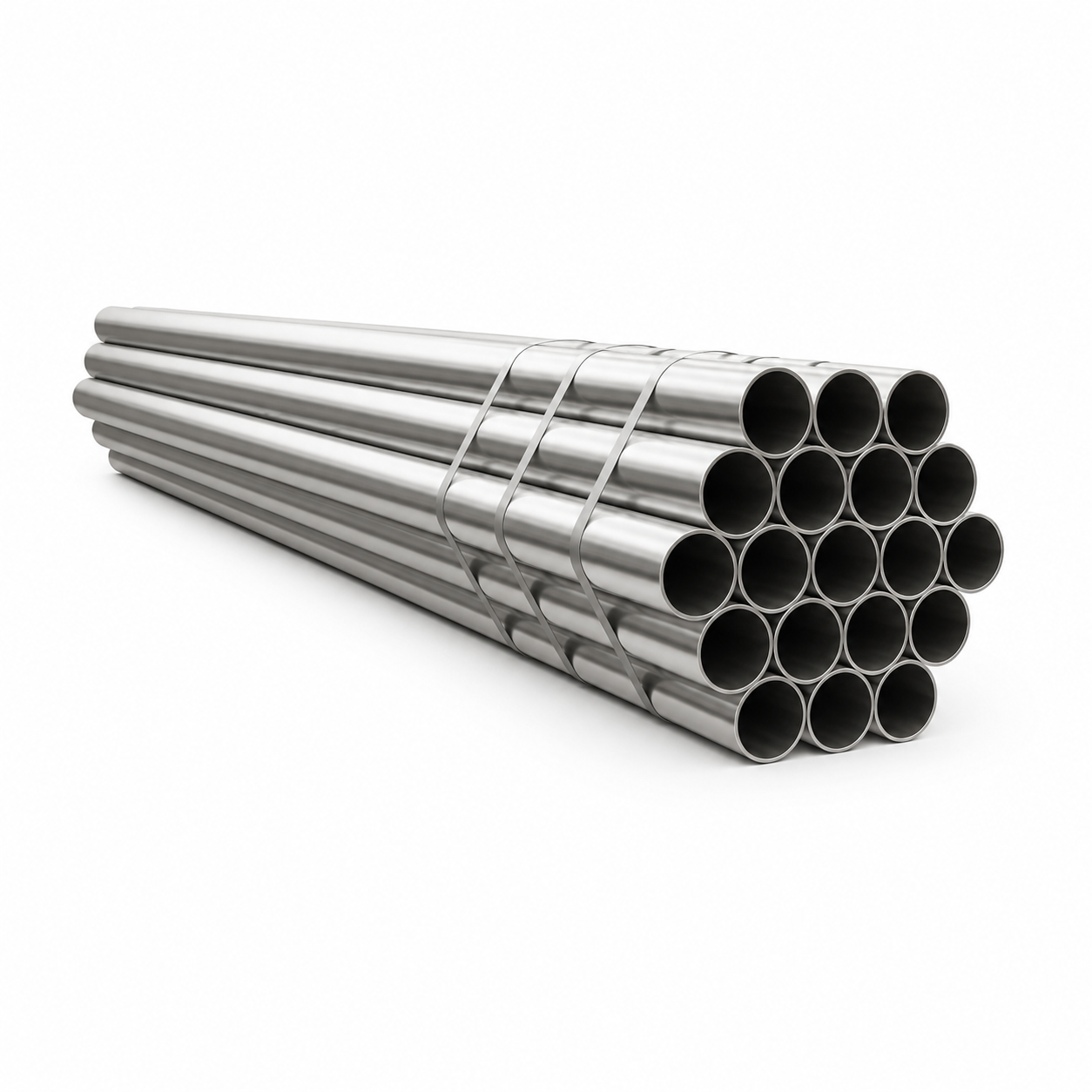 316L Stainless Steel Welded Tube - 6m Length