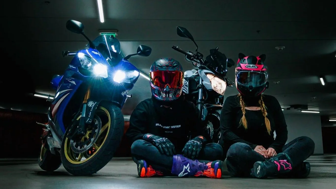 motorfotoshoot koppel