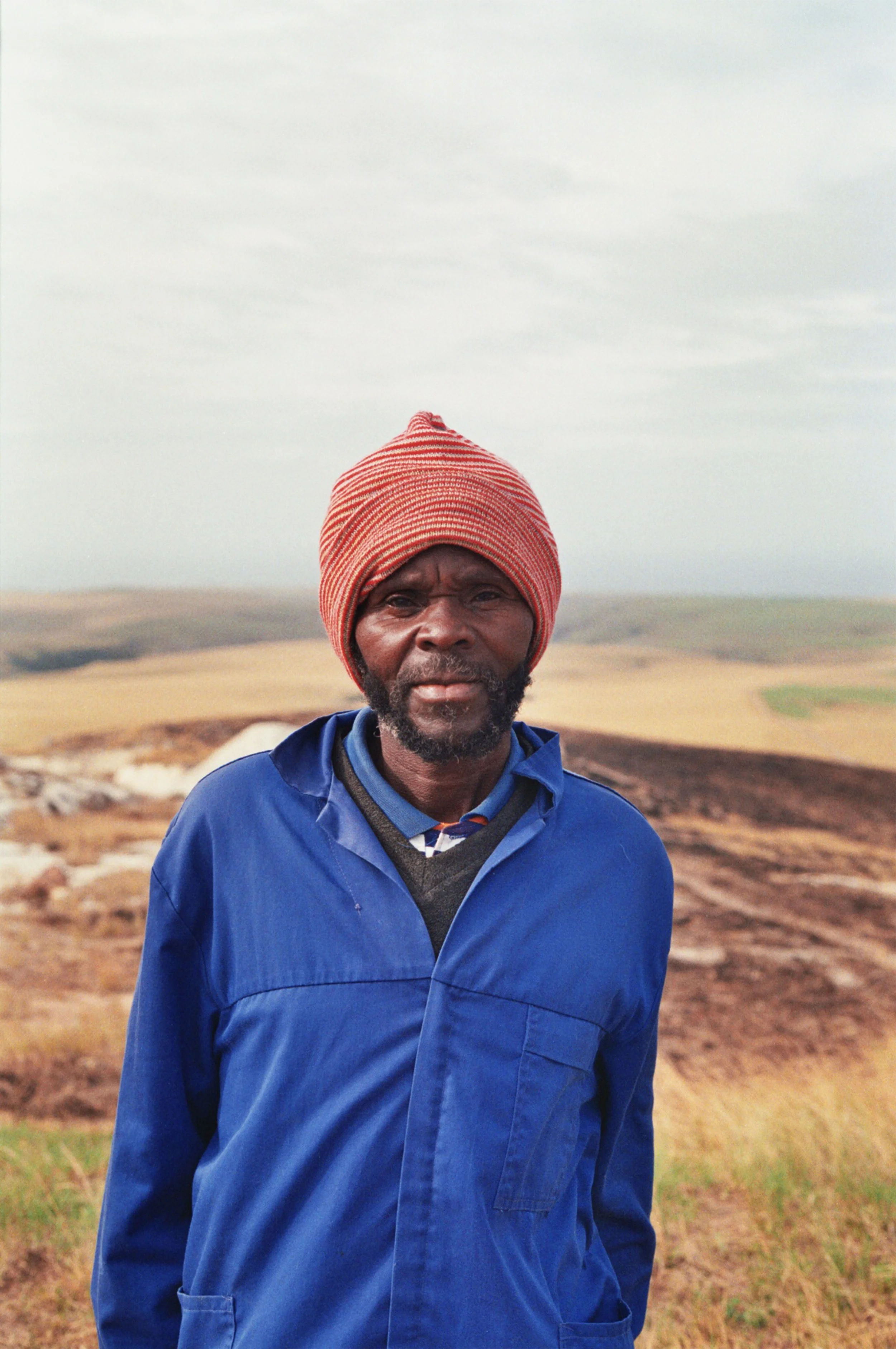 Solitary man on the Mbotyi road, Mbotyi, Transkei.jpg