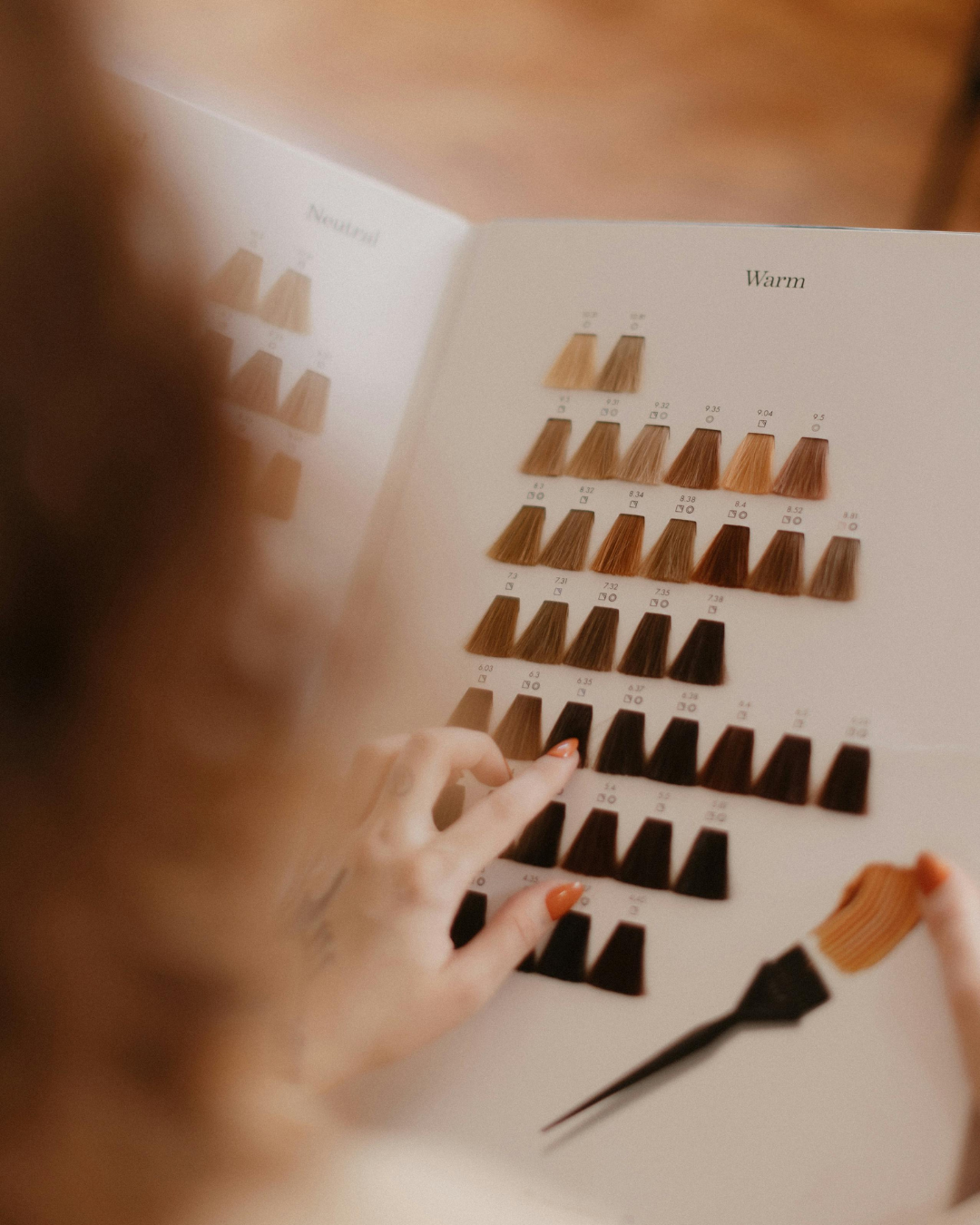Hair Color Samples