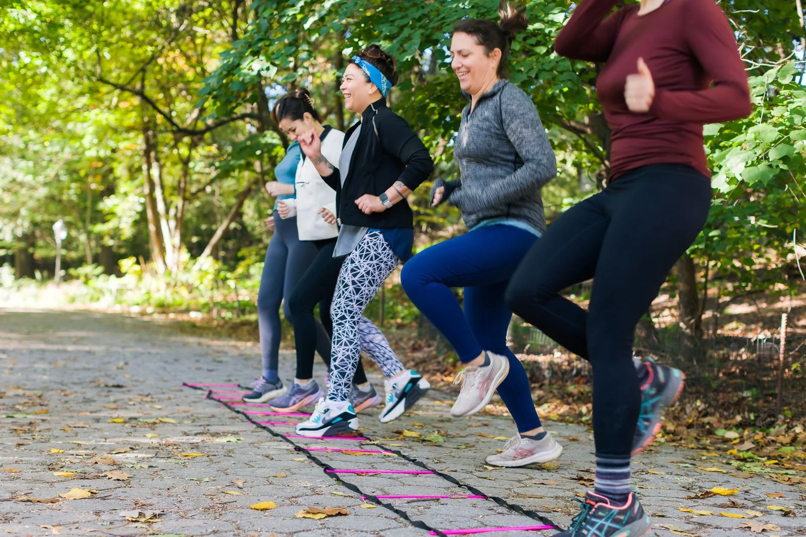 middle age women group training