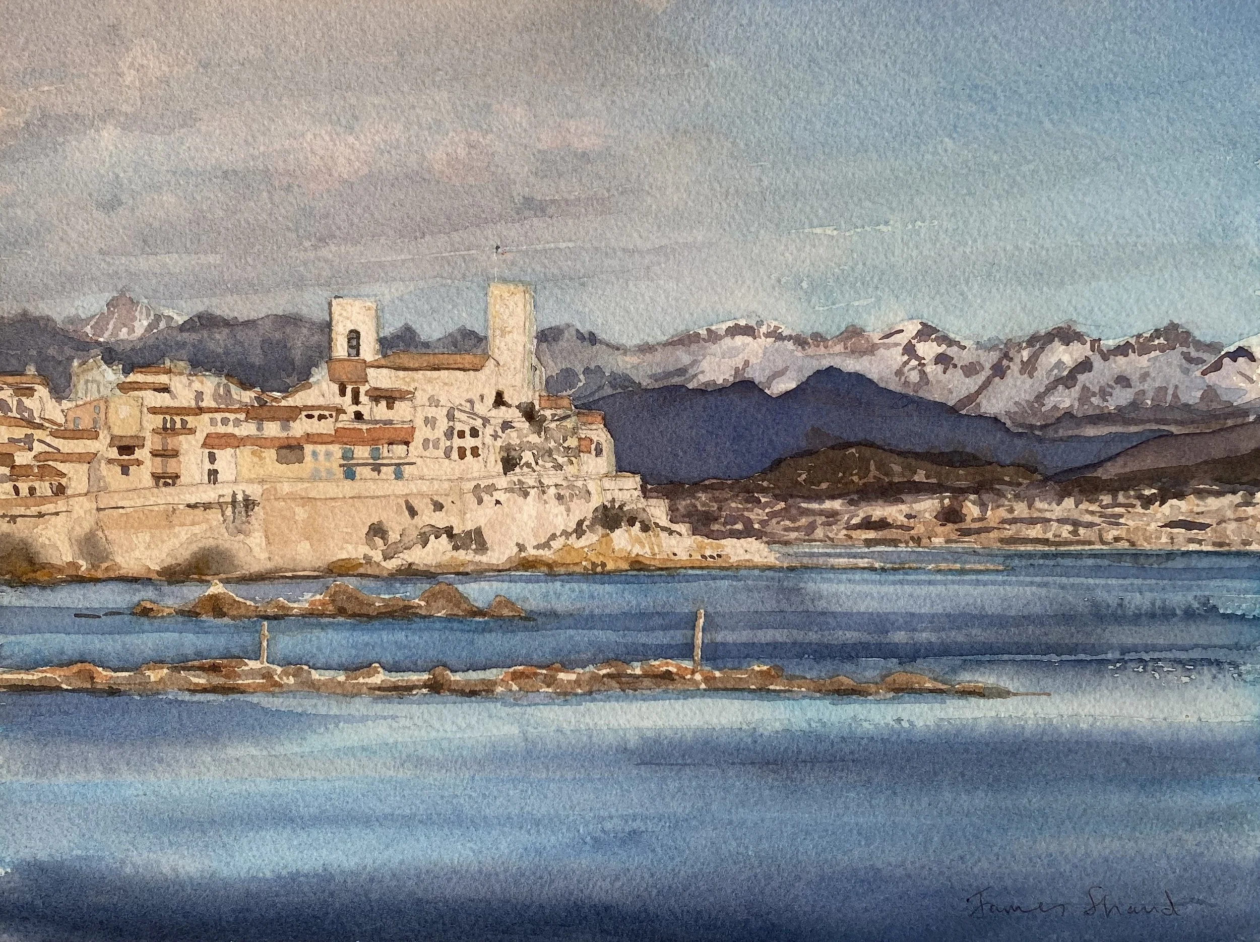 Sea, Antibes, Mercantour