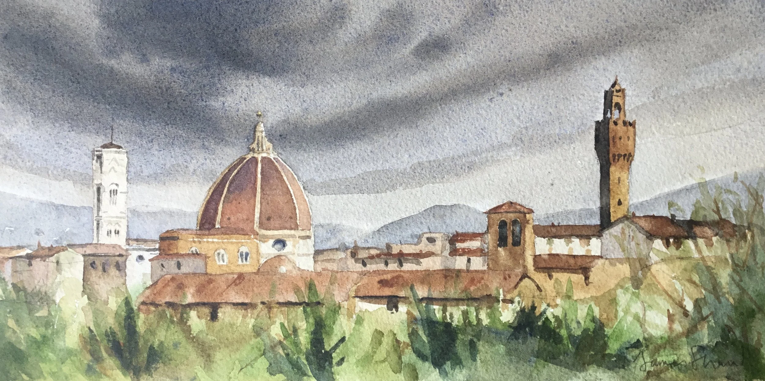 Florence from the Boboli Gardens