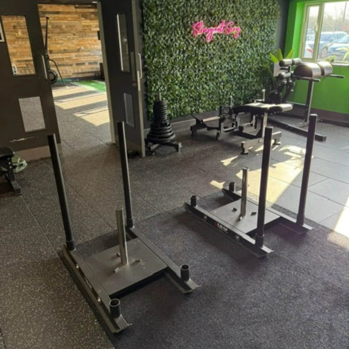 Sled push and pull at The Gym Lab, Clevedon