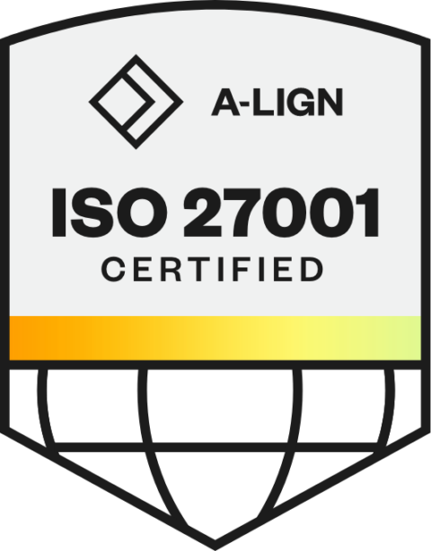 Position Imaging is ISO 27001 Certified