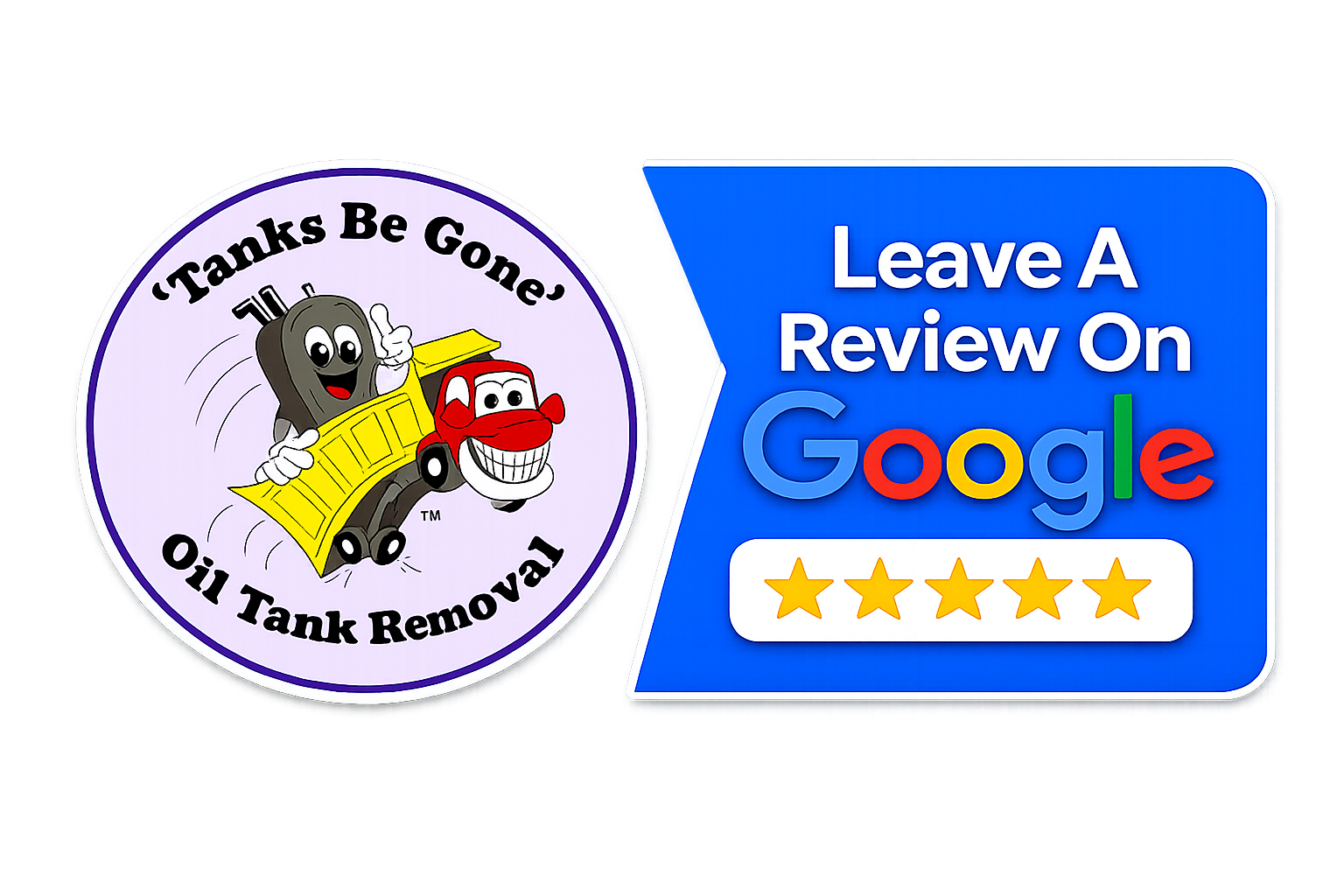Leave Tanks Be Gone a Google Review