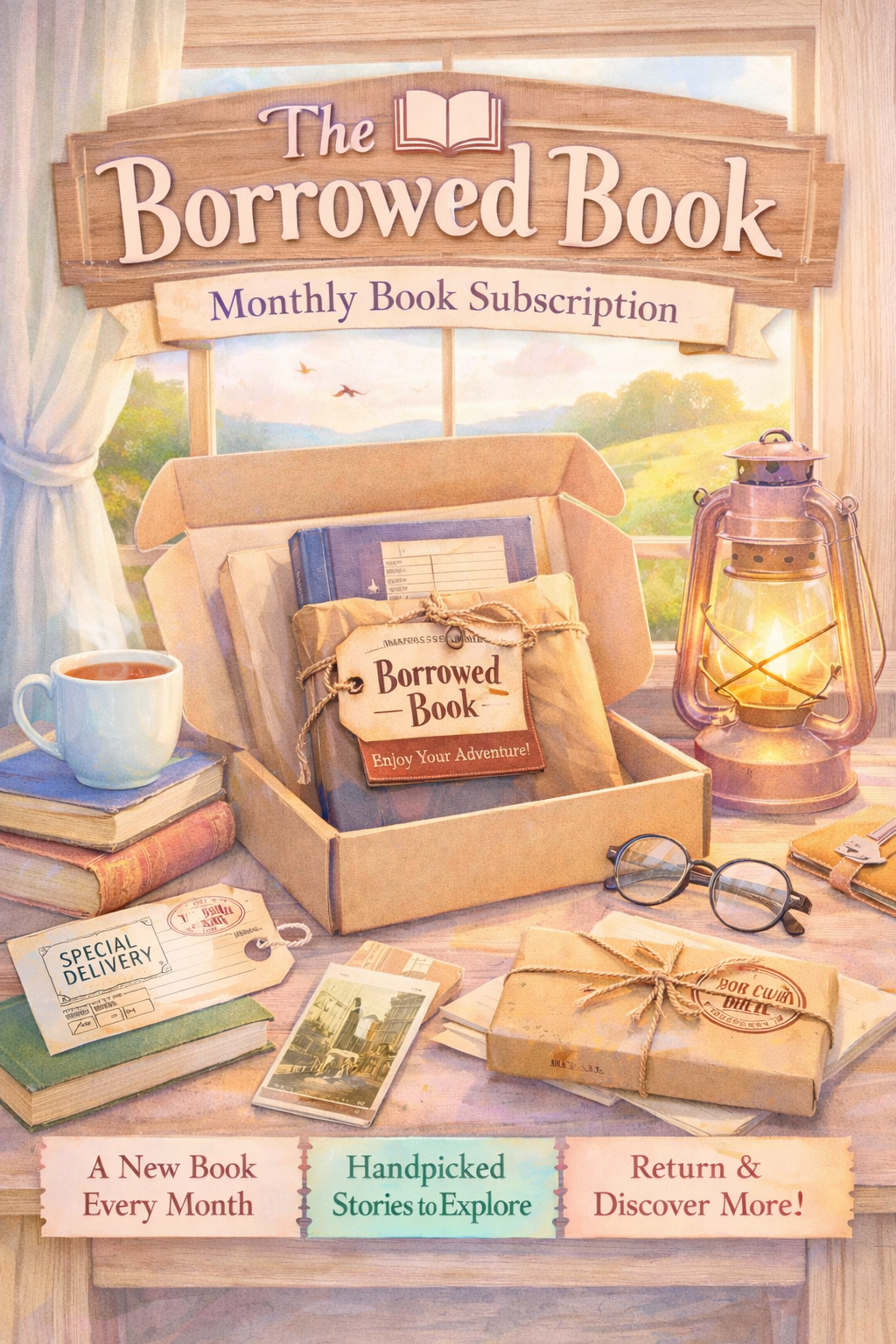 Monthly Book Subscription