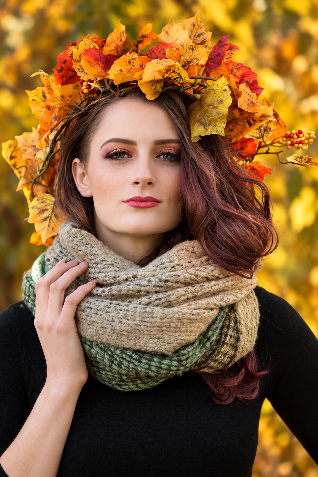 Autumn Leaf Crown Portrait.png