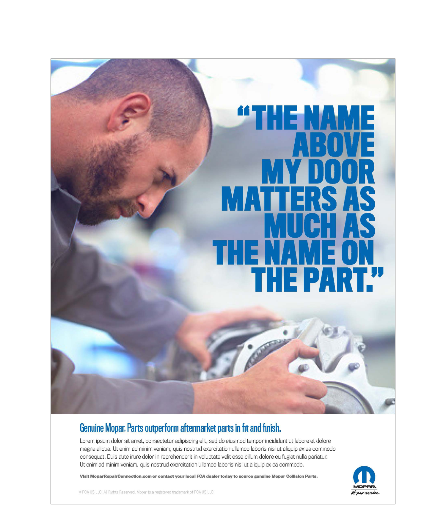 Mopar magazine print ad