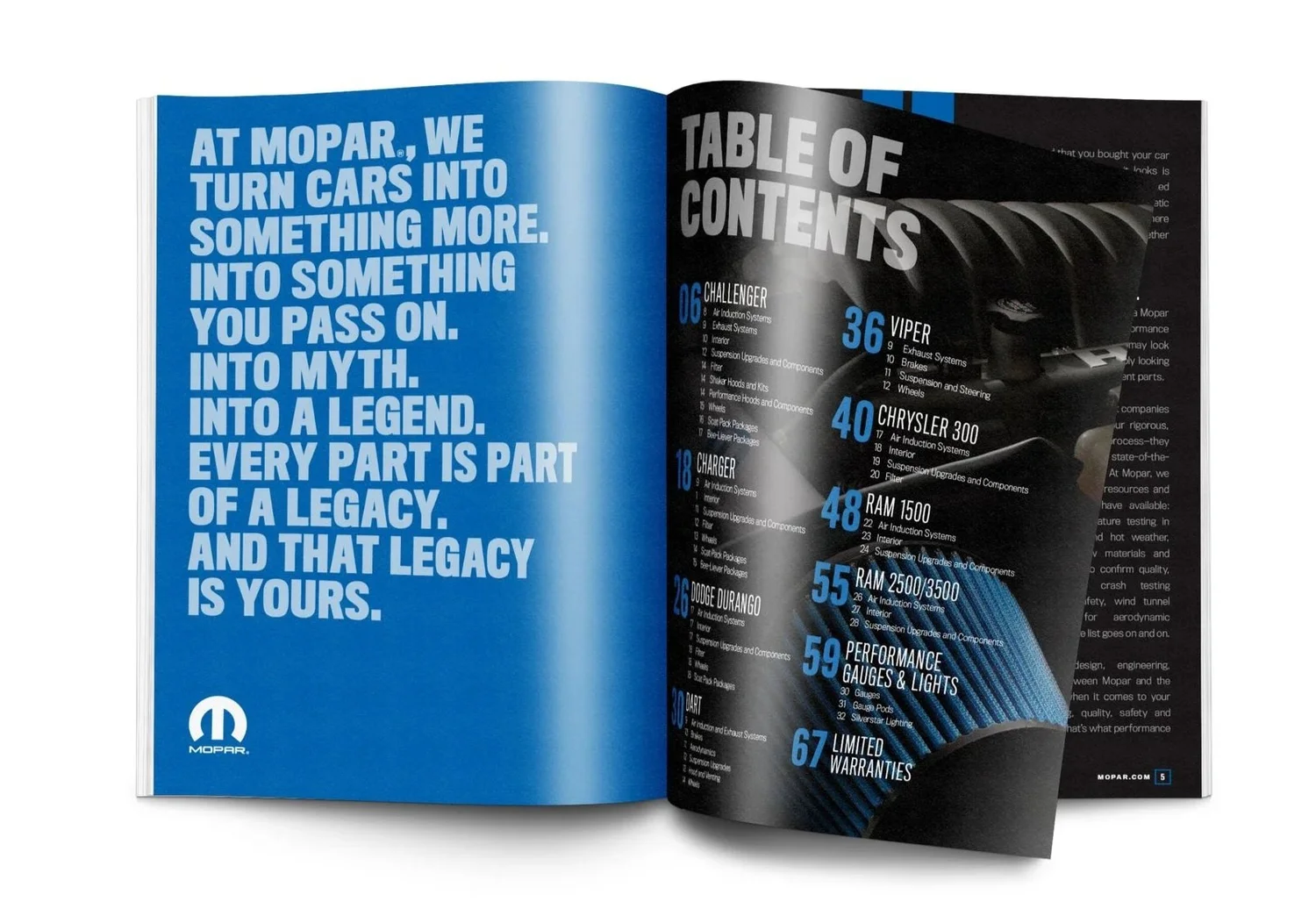 Catalog magazine mockup