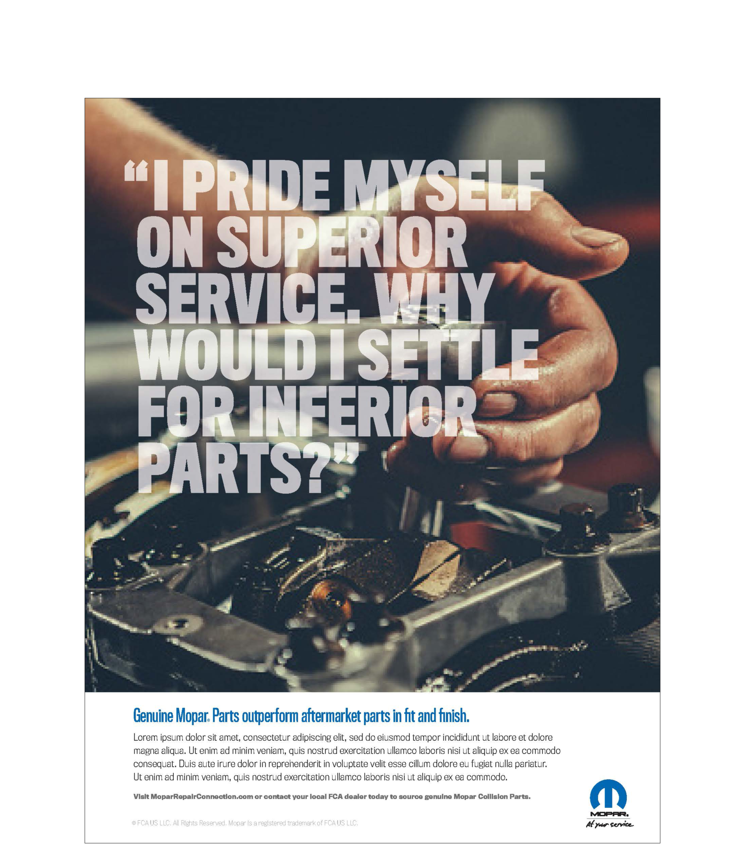 Mopar magazine print ad