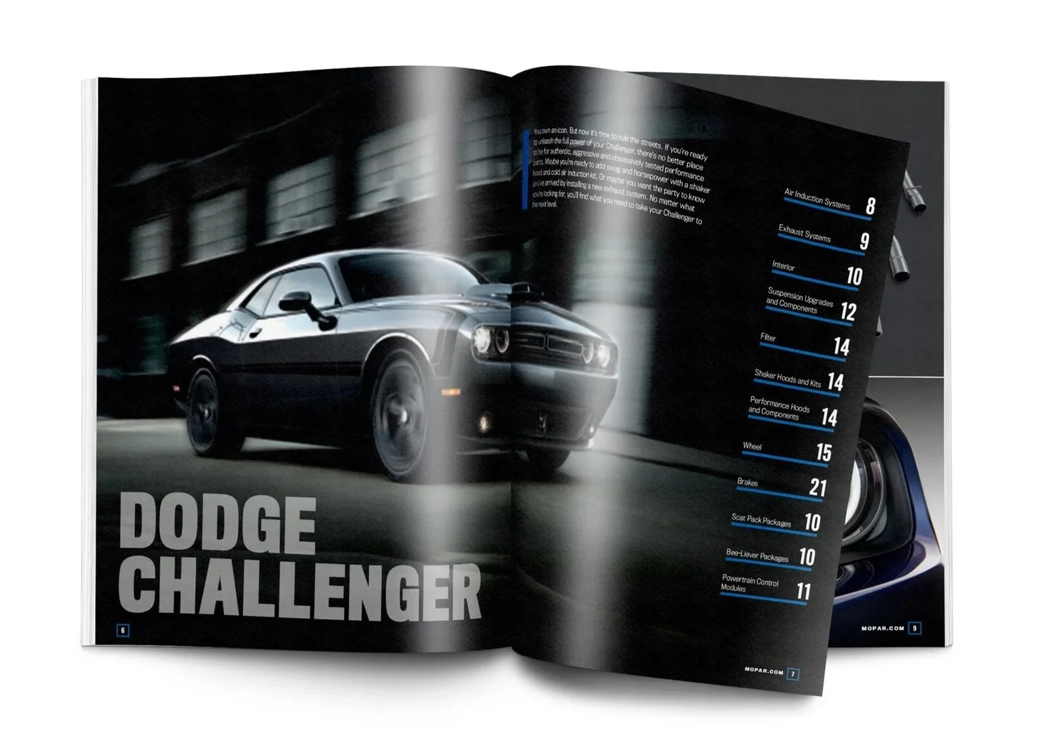 Catalog magazine mockup