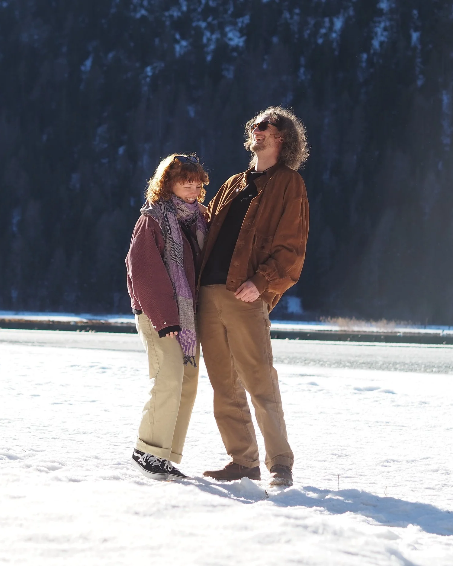 Bild Martin und Sarah am Toblacher See