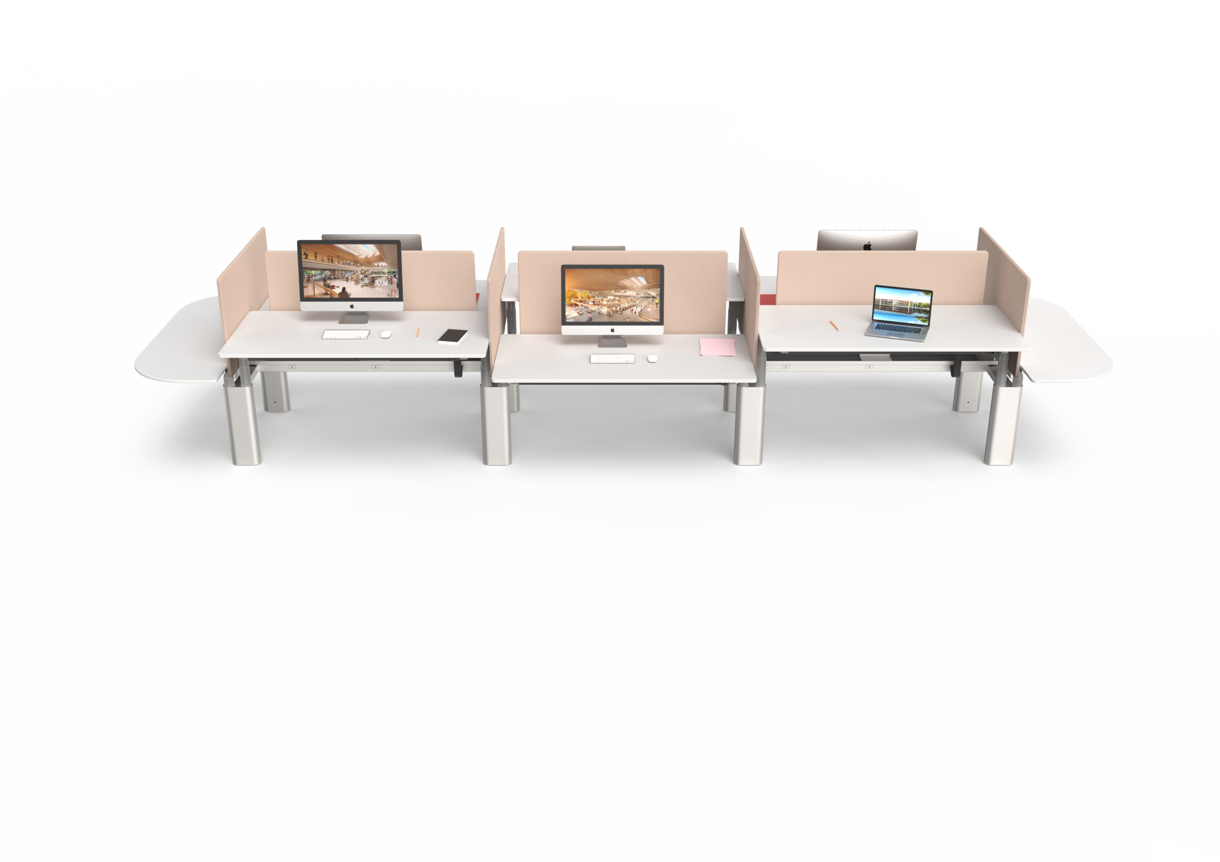 Configuration example for dedicated workstations.