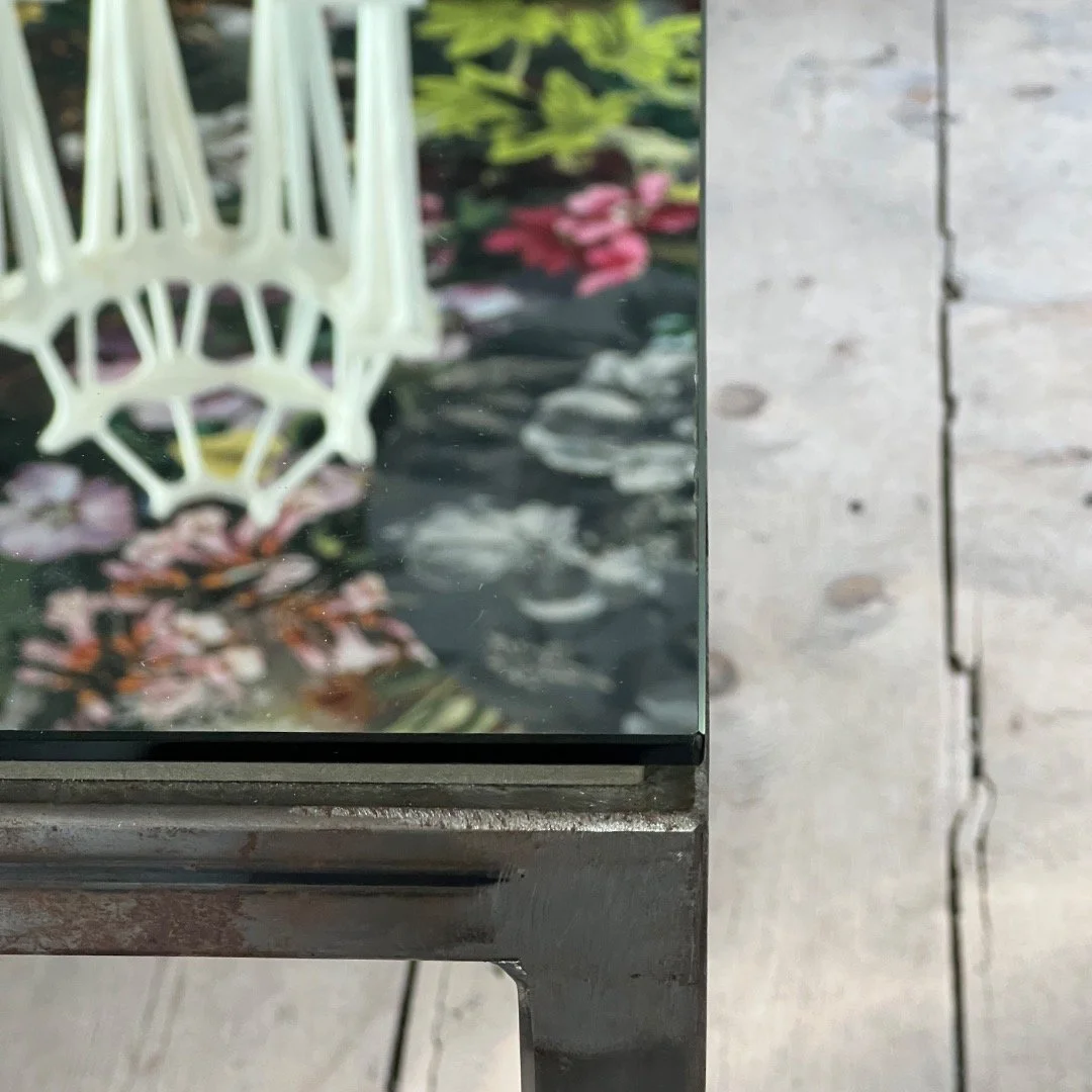 When the table cloth is the ceiling.