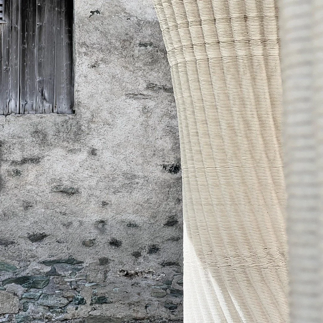 The textures of different building techniques