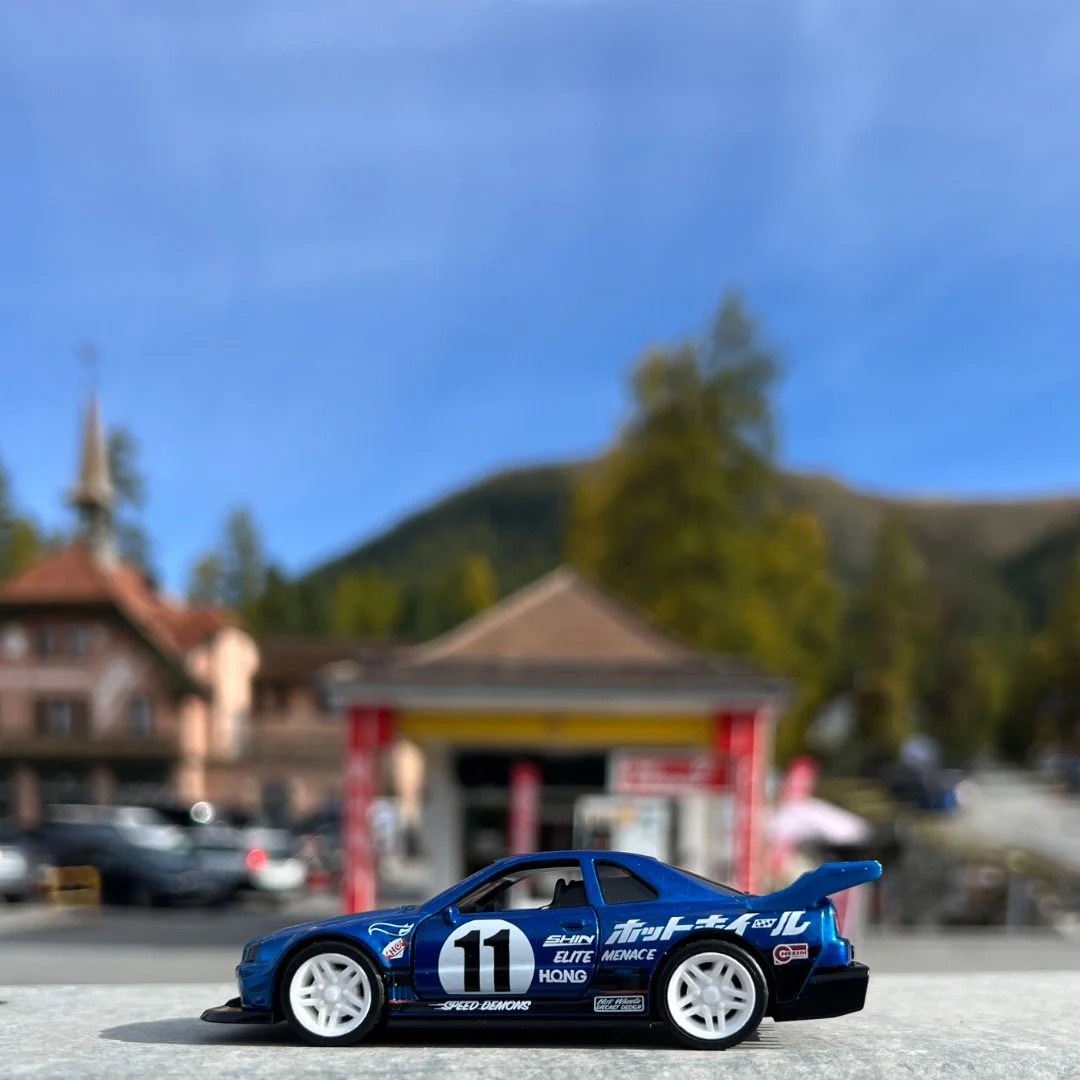 Cars, Coffee, Blue Sky