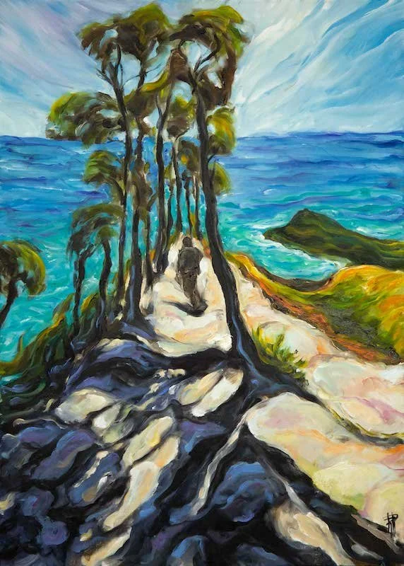Le chemin | 2021 | oil on canvas | 70 x 50 cm