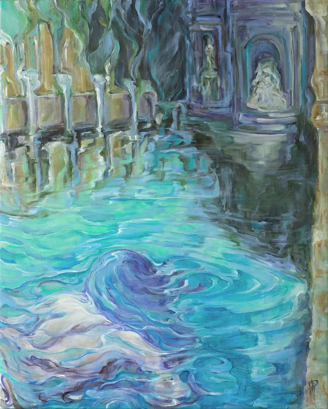 Galatea | 2019 | oil on canvas |
As seen at the Florence Biennale 2019