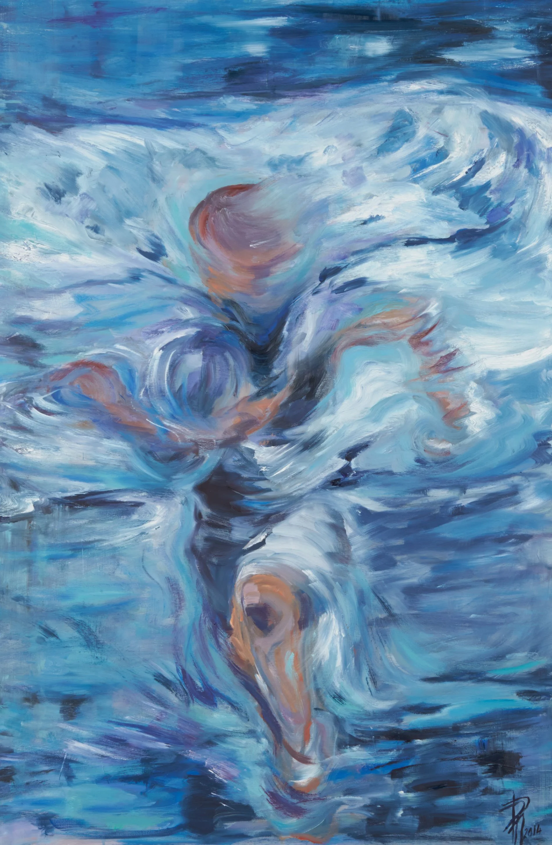 Heroes | 2014 | diptych - left panel | 120 x 160 cm