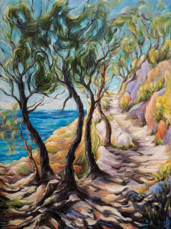 L'ascension | 2023 | oil on canvas | 80 x 60 cm