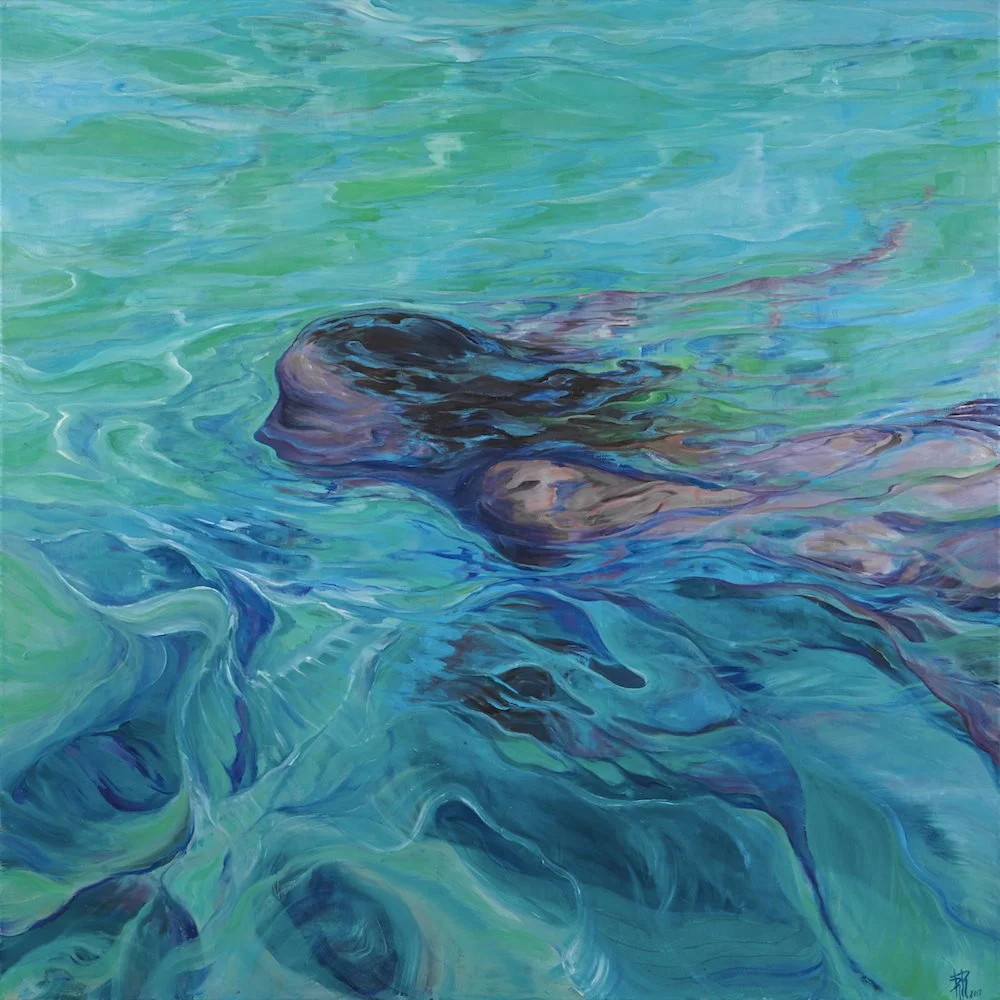 Equorea Creatura | 2017 | oil on canvas | 100 x 100 cm