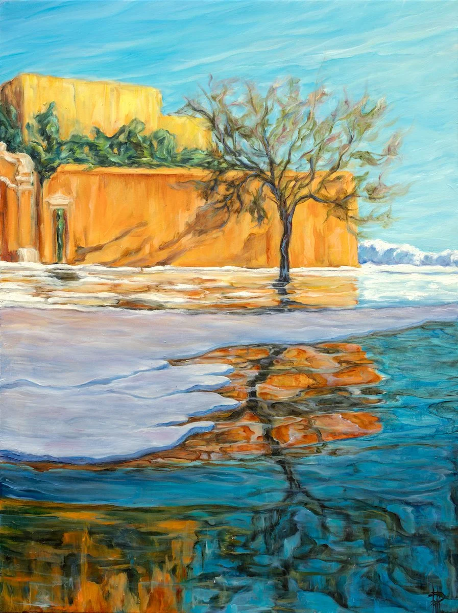 Lo specchio della vita | 2023 | oil on canvas | 80 x 60 cm