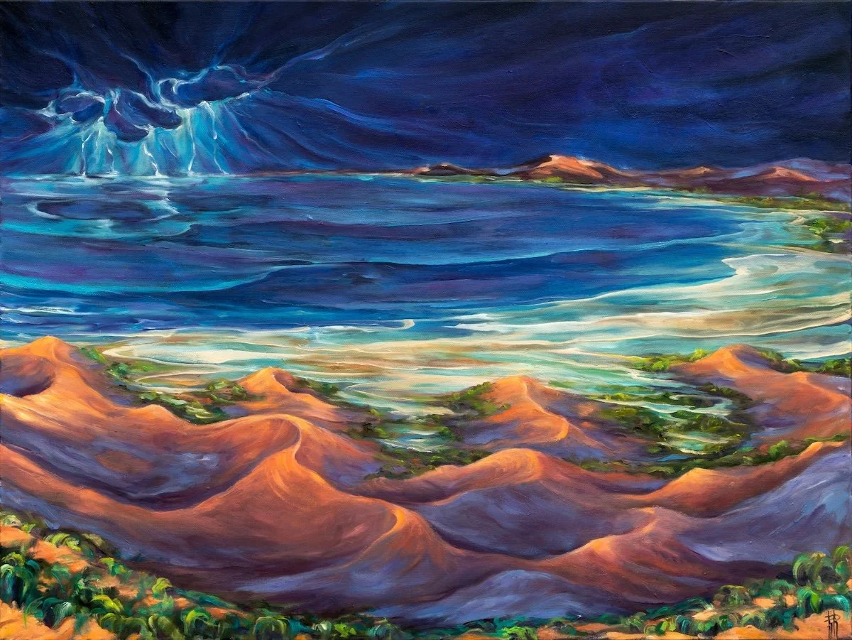 L'intact | 2025 | oil on canvas | 60 x 80 cm