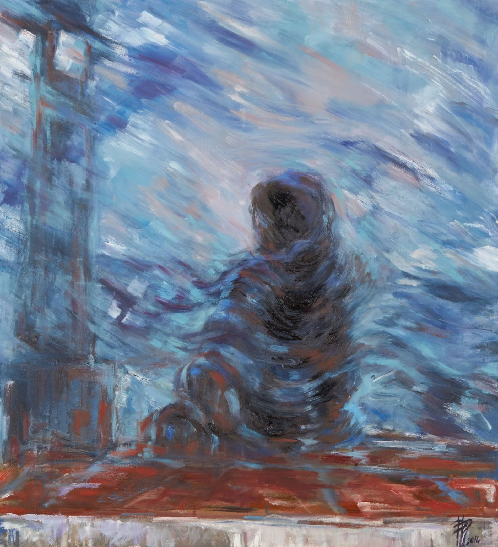 Kien | 2014| oil on canvas | 100 x 90 cm