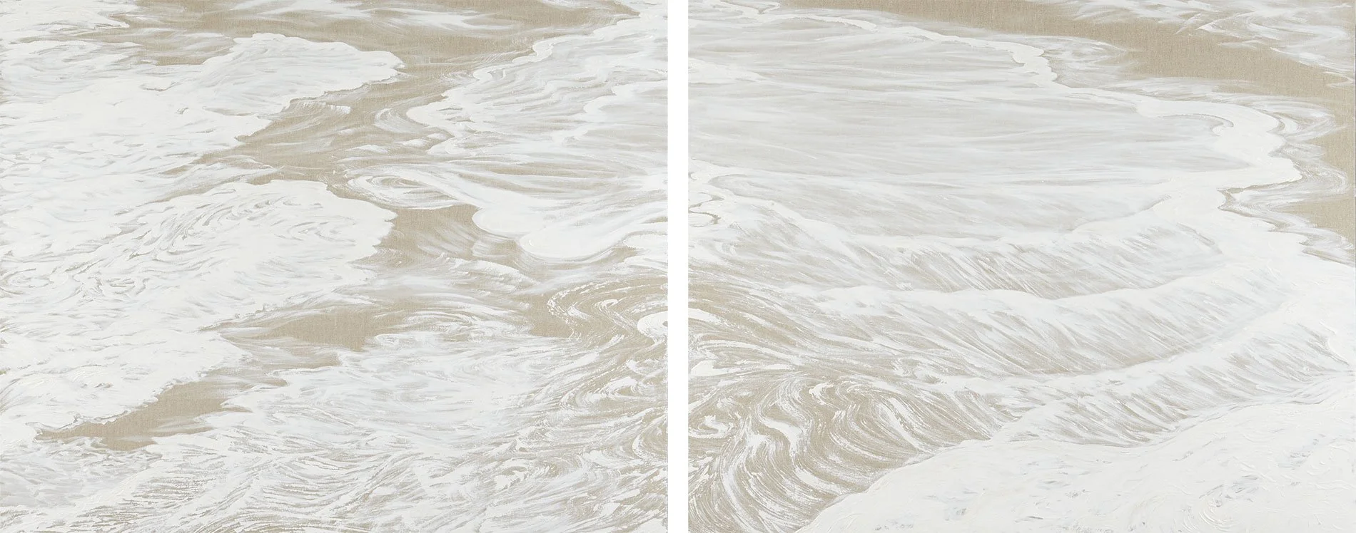 Silenzi di bianco | 2014 | diptych | 100 x 240 cm