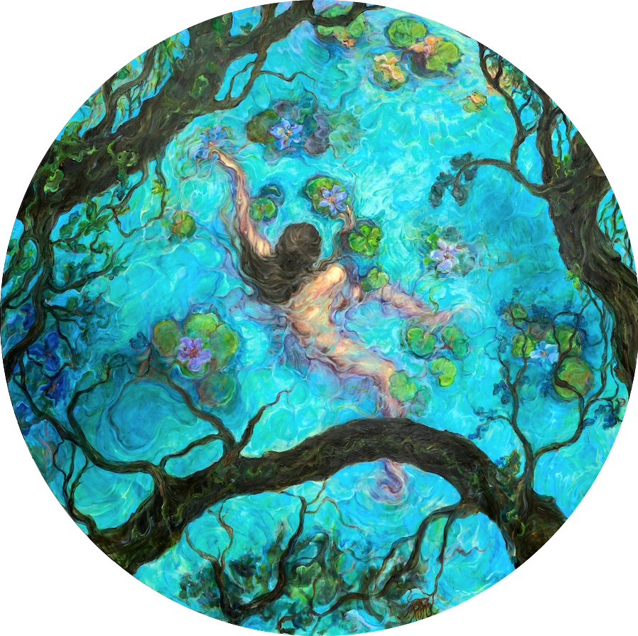 Céleste nocturne | 2025 | oil on canvas | 200 x 200 cm