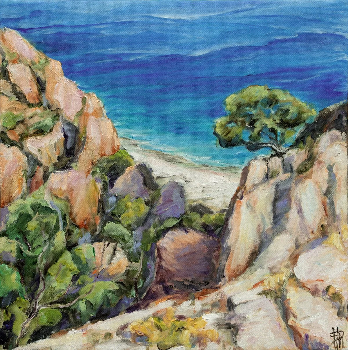 Mirage | 2024 | oil on canvas | 30 x 30 cm