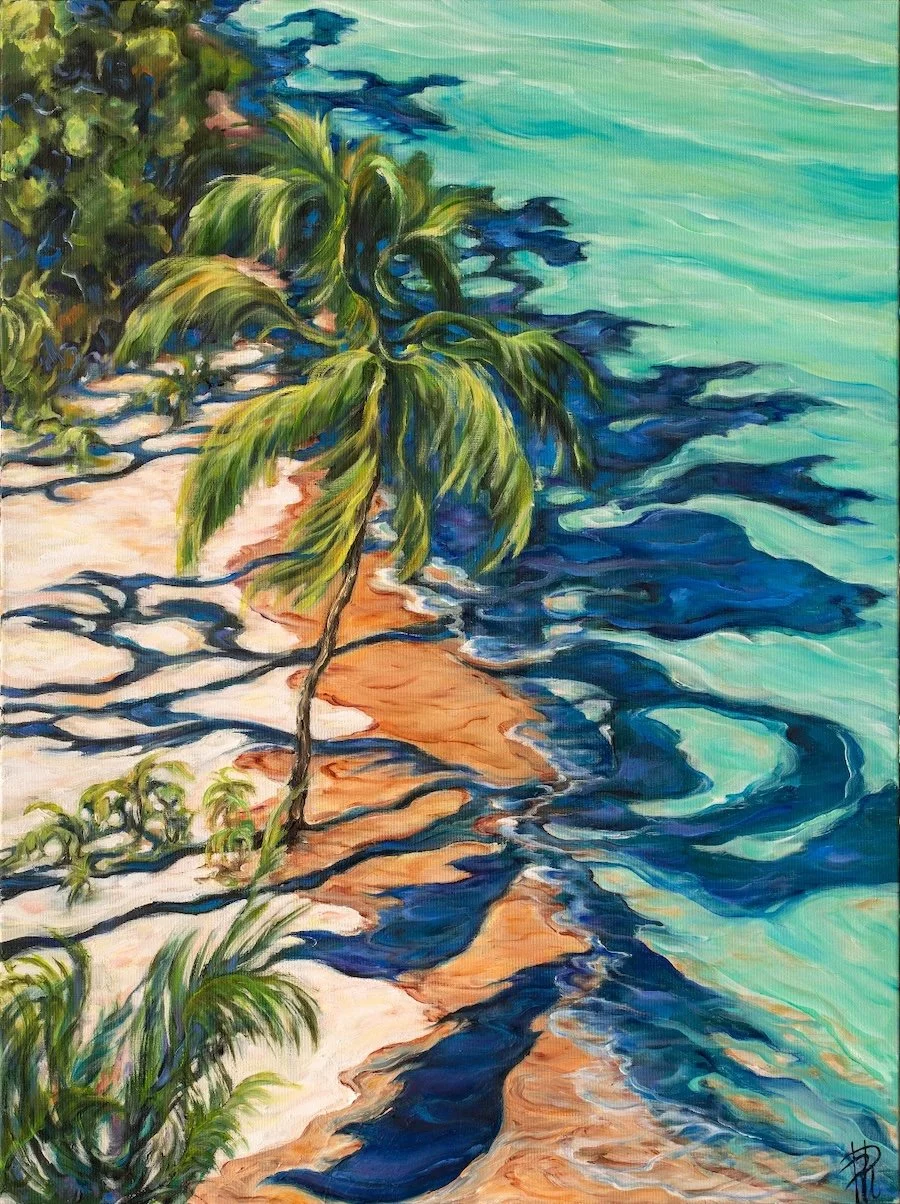 La dance océanique | 2026 | Oil on canvas | 80 x 60 cm