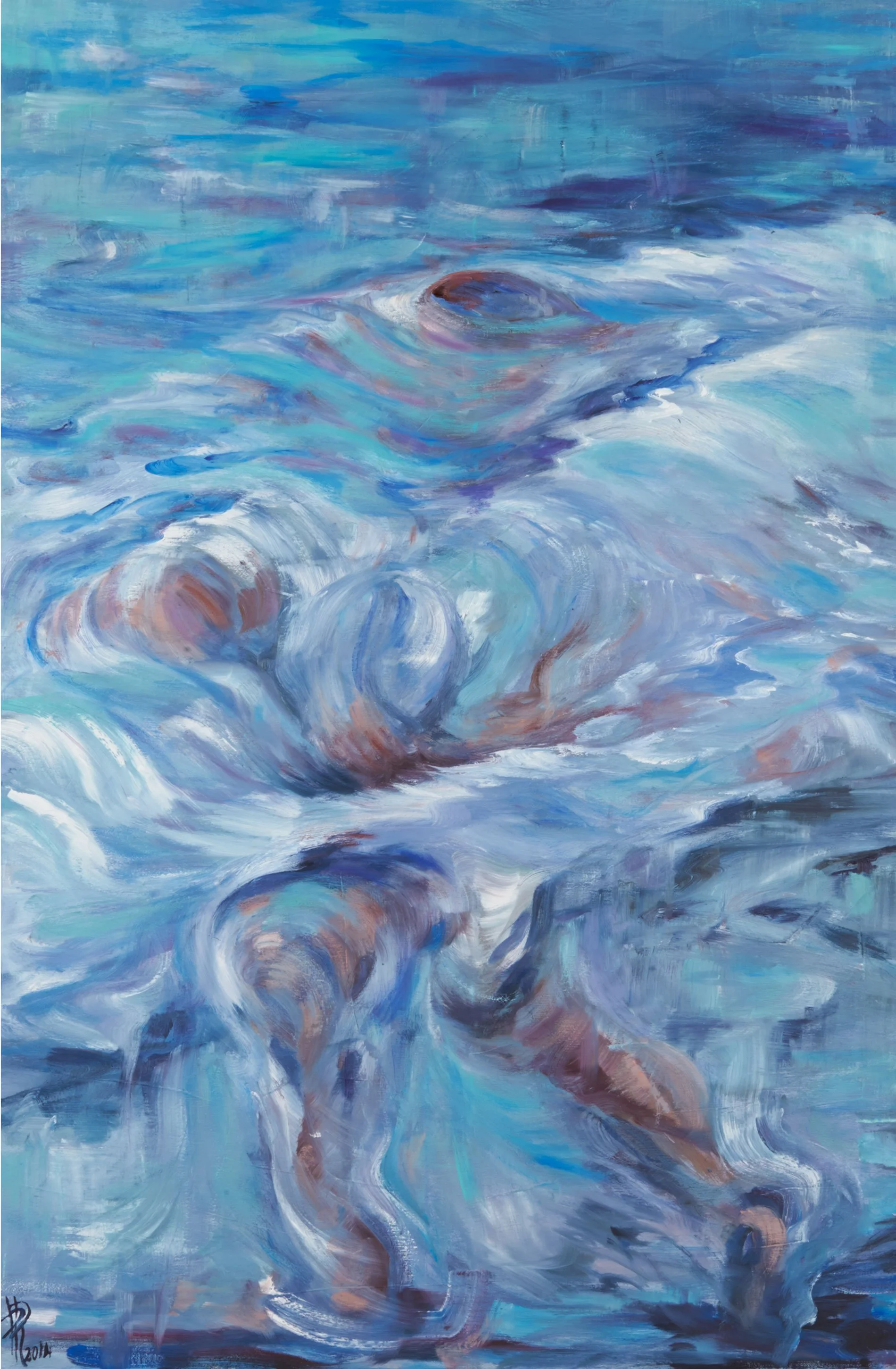 Heroes | 2014 | diptych - right panel | 120 x 160 cm