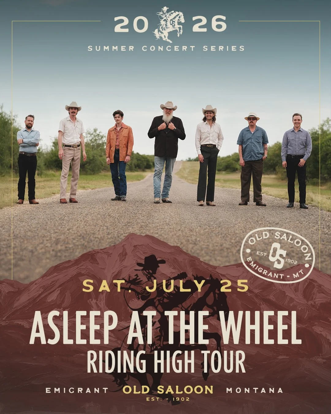 Asleep At The Wheel Riding High Tour
