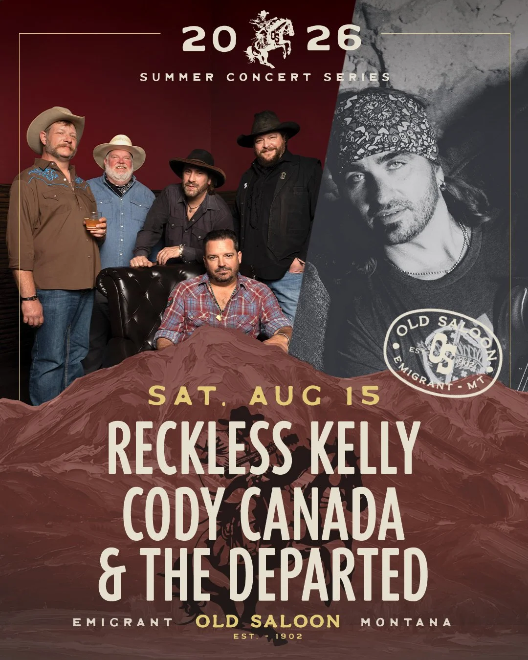 Reckless Kelly with Cody Canada & The Departed