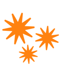 Geometric drawing of an outline square with sections divided by vertical, horizontal, and diagonal lines.