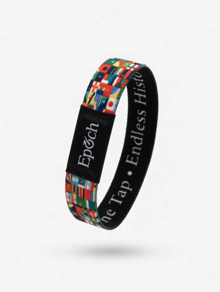 World Flag History Bracelet