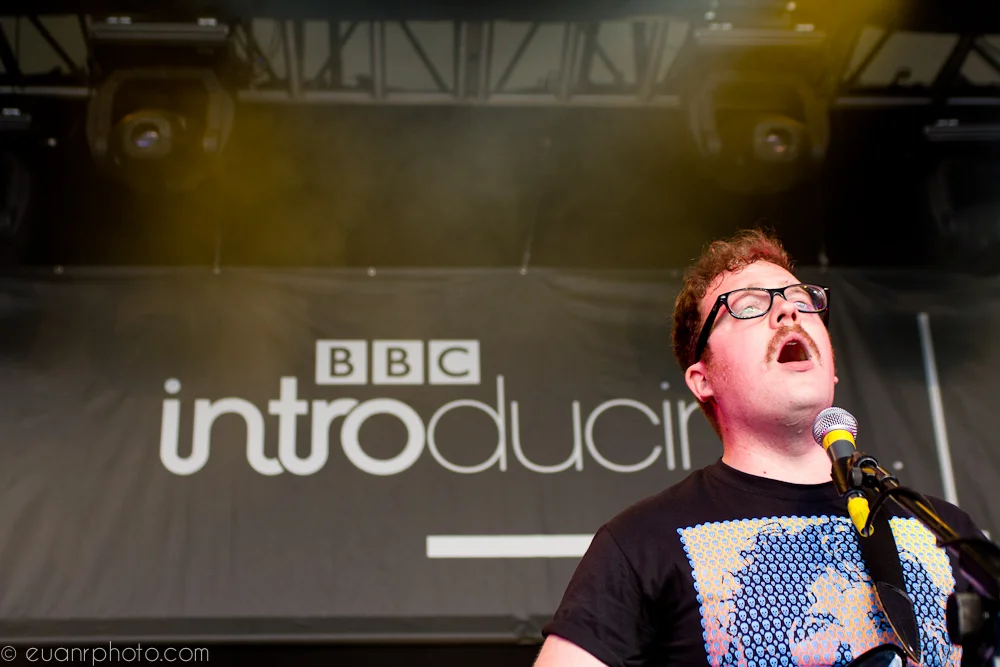  Three Blind Wolves play the BBC introducing stage on Saturday at T in the Park 2011. 