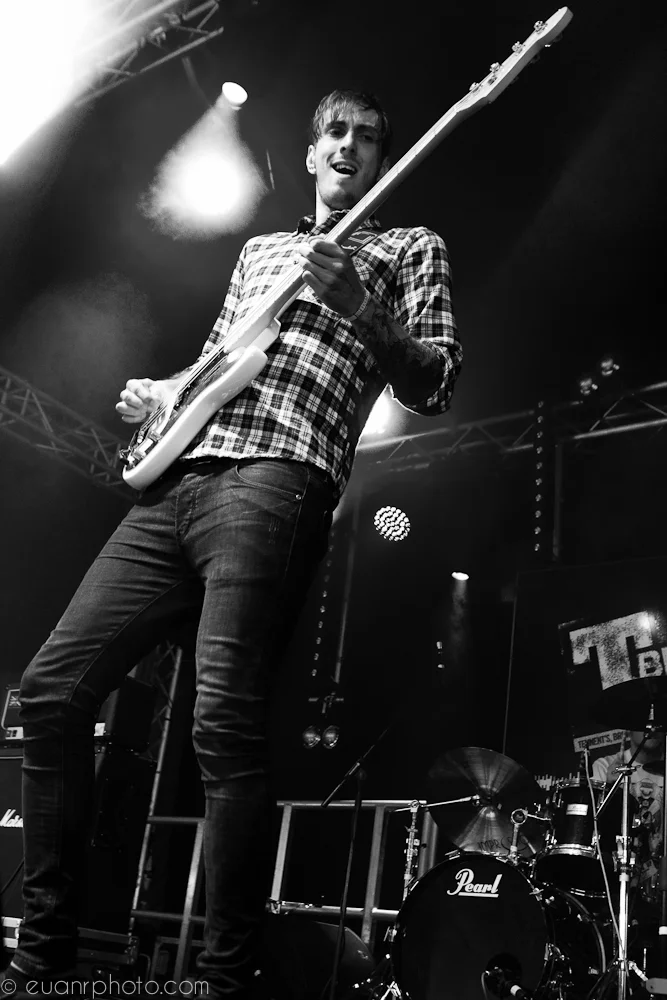  United Fruit rock the T Break stage on Sunday 