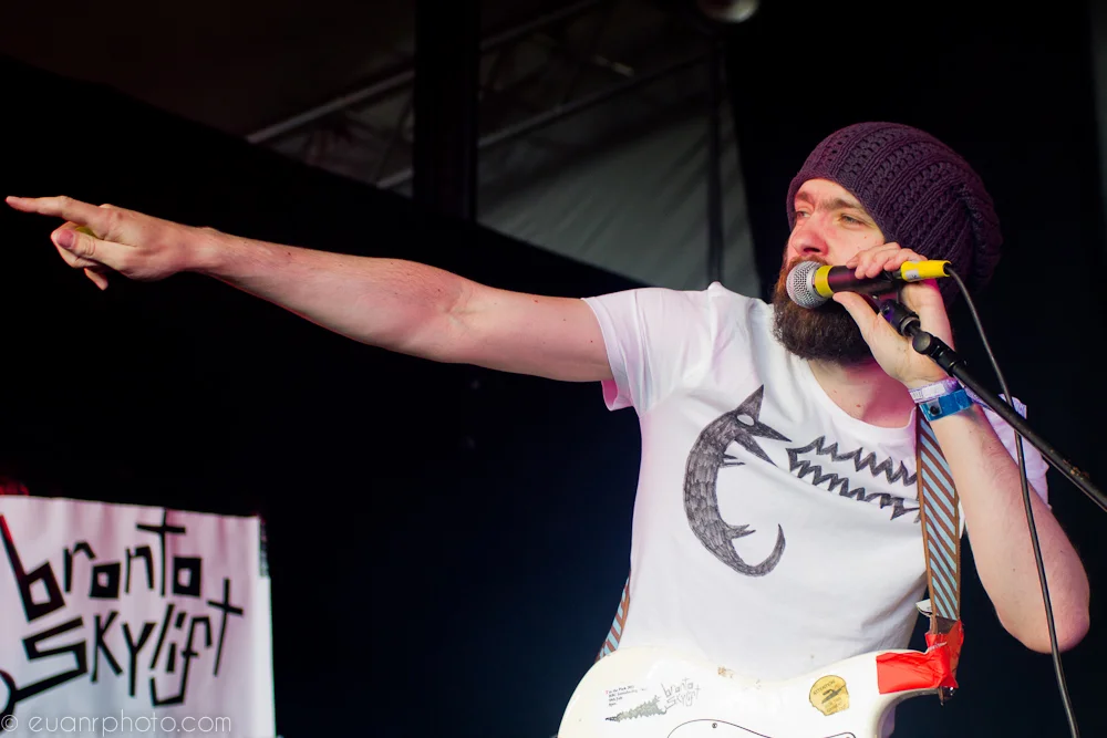  Purveyors of true monster rock, Bronto Skylift melted faces from the BBC Introducing stage 