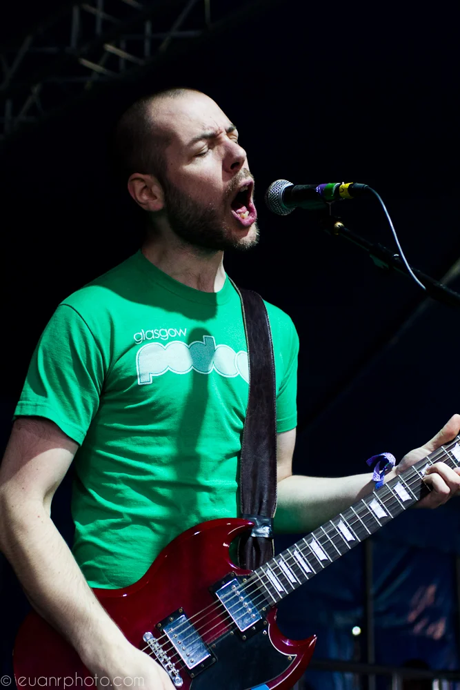  United Fruit rock the T Break stage on Sunday 