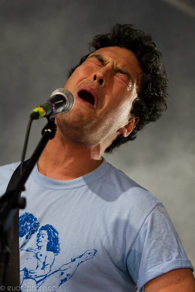  United Fruit rock the T Break stage on Sunday 