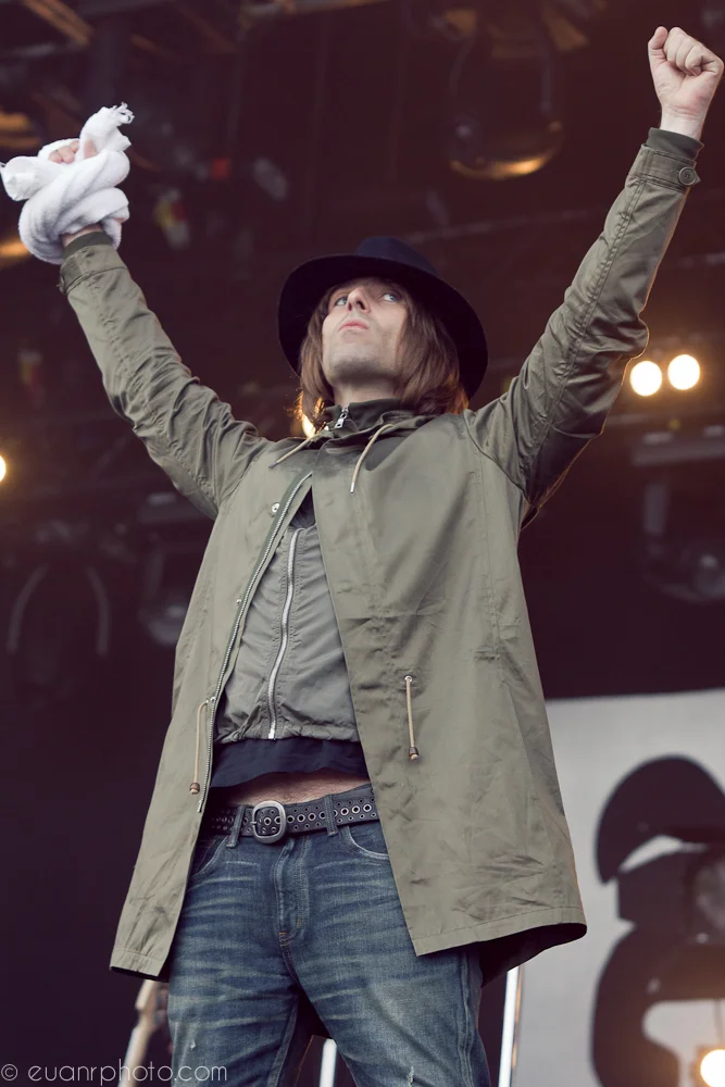  Liam Gallagher may be fronting a new band but the spit and swagger hasn't changed 