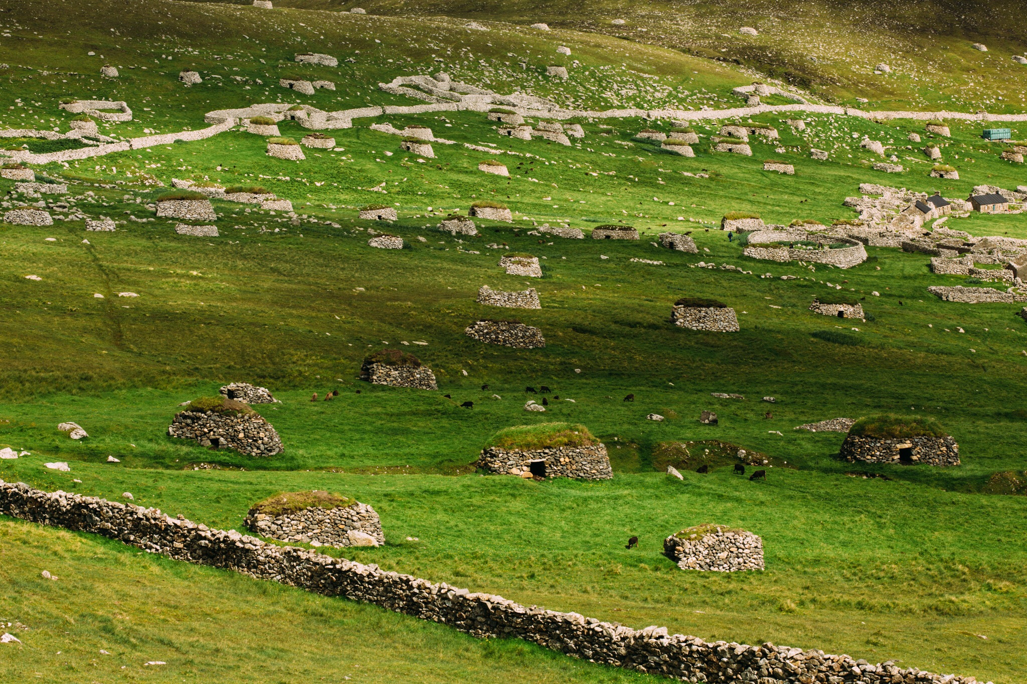It's estimated that St Kilda was populated for around 3500 years before being evacuated in August 1930. That takes the original population back to the Bronze Age. I'm so curious as to how they got there, and survived for all of those years. &nbsp;