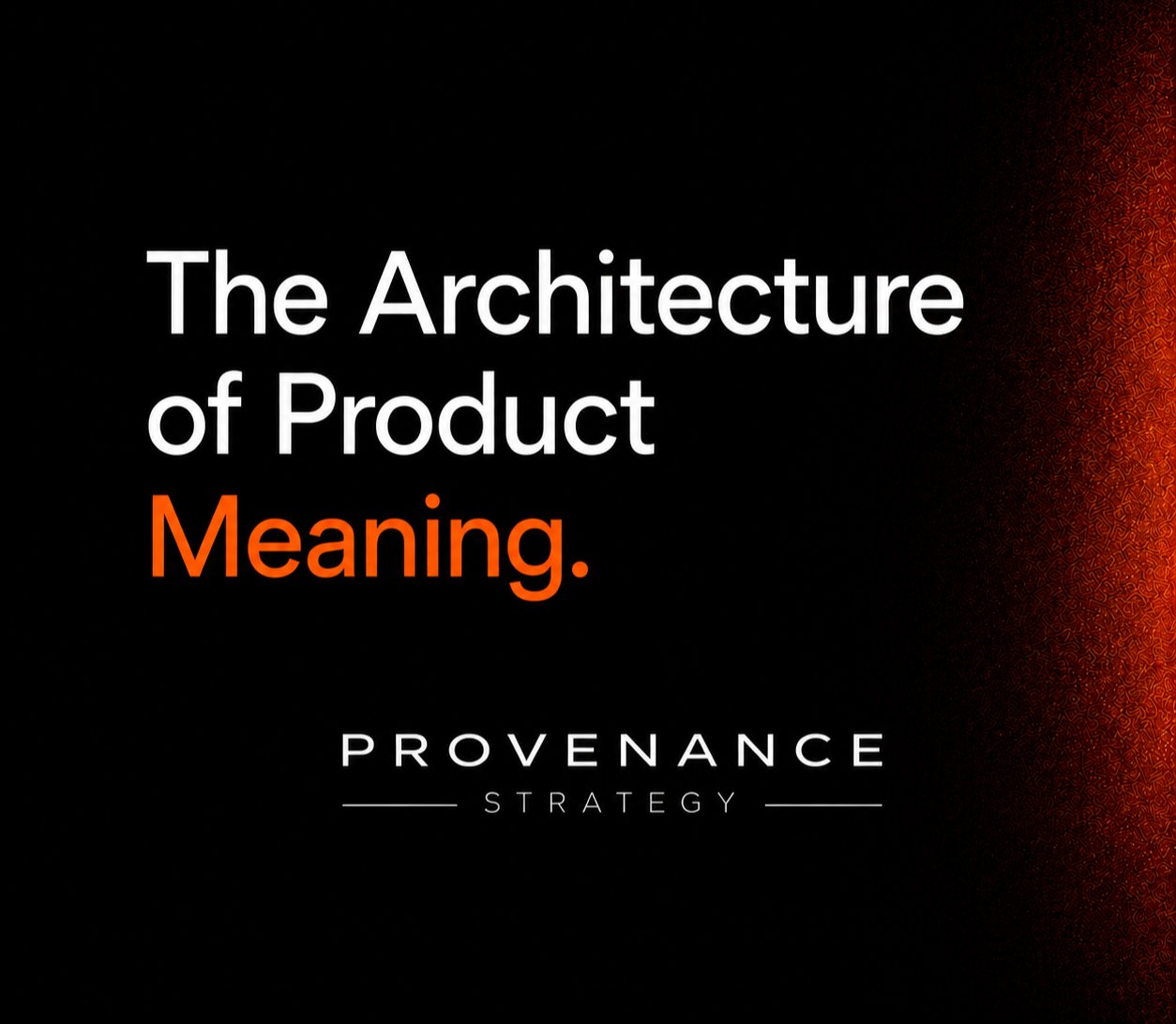 THE ARCHITECTURE OF PRODUCT MEANING 