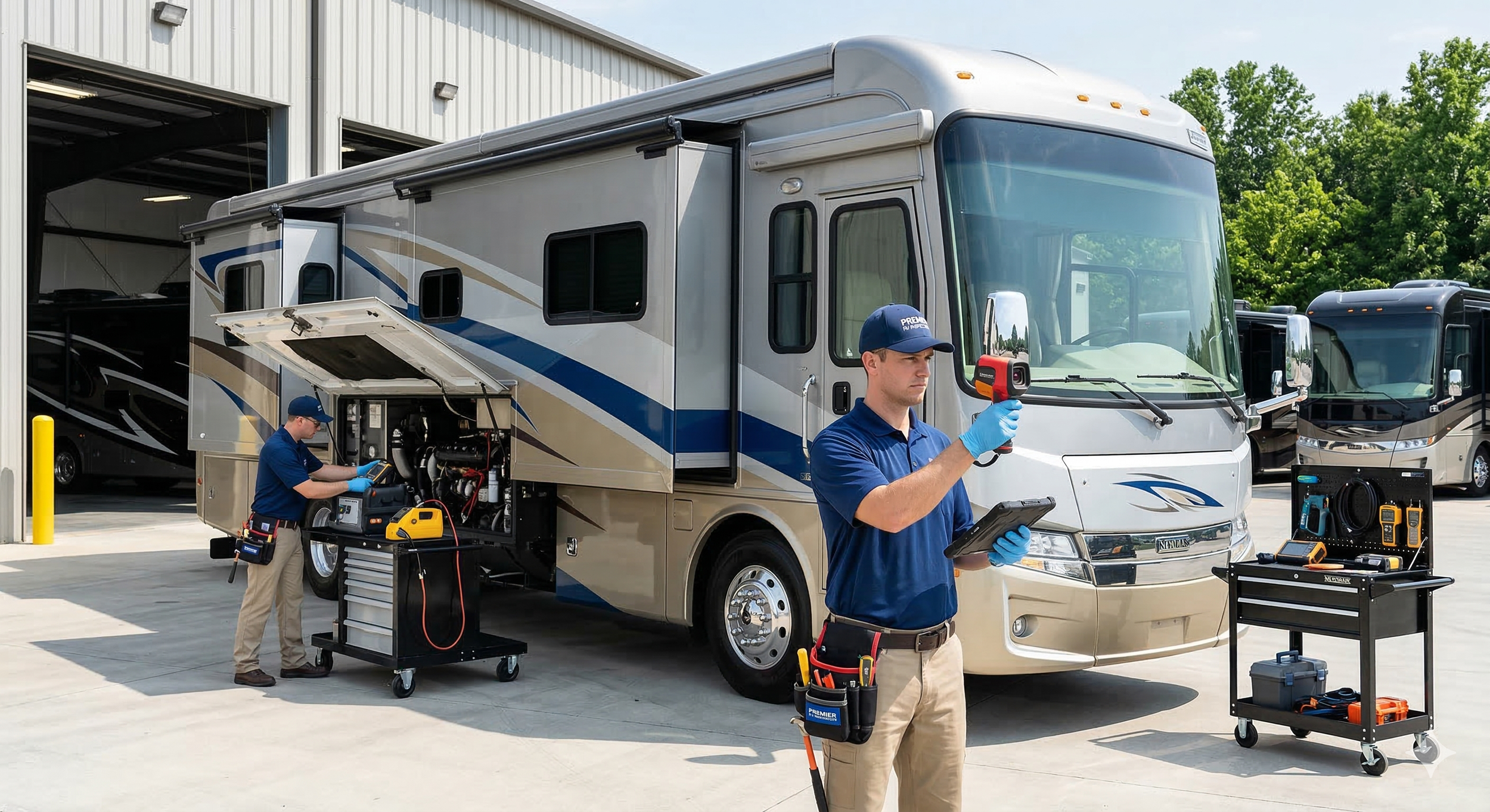 Class A Motorhome Inspection (Gas & Diesel Pushers)