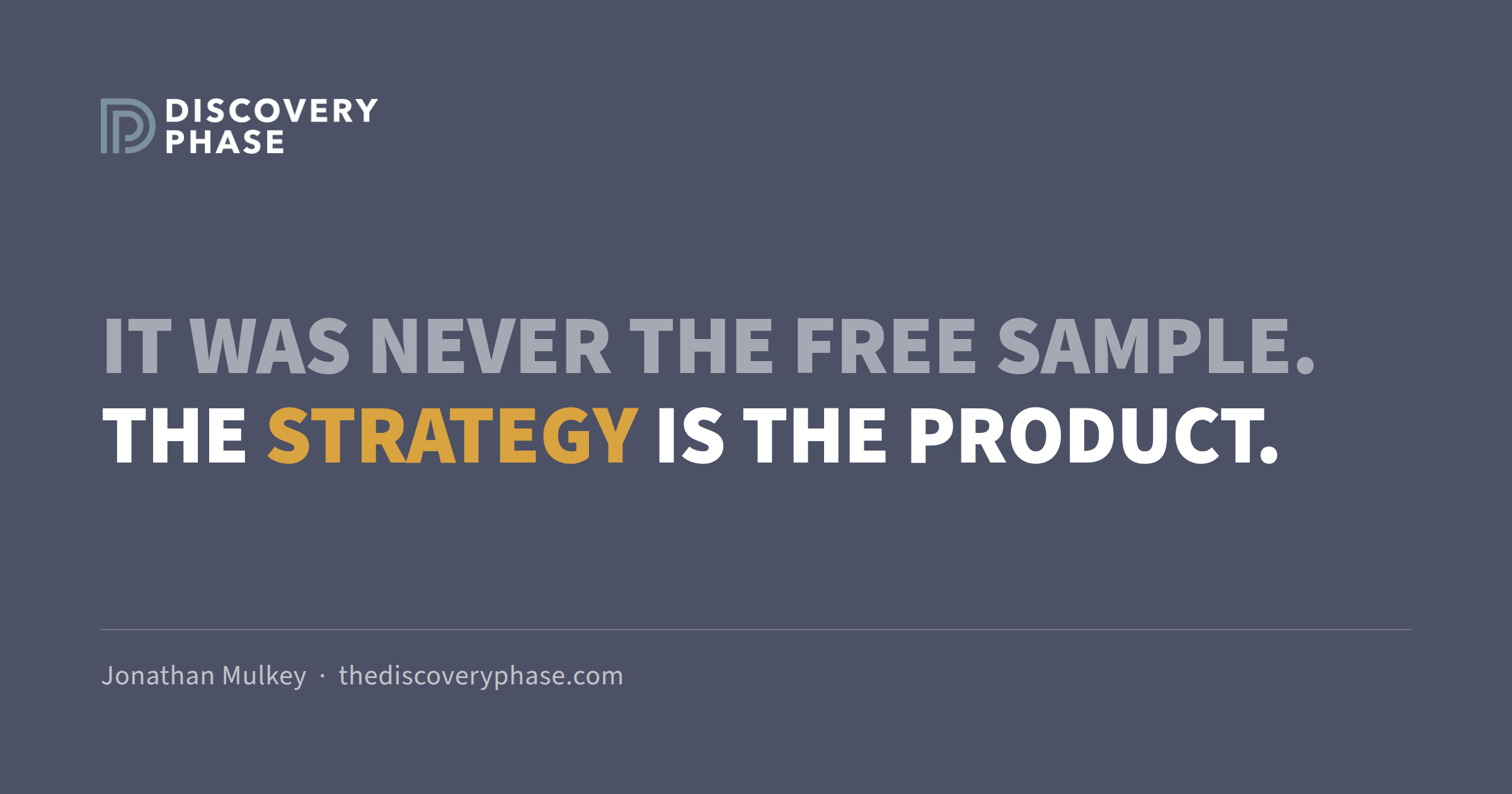 Why I Charge for Discovery (and Stopped Writing Free Proposals)
