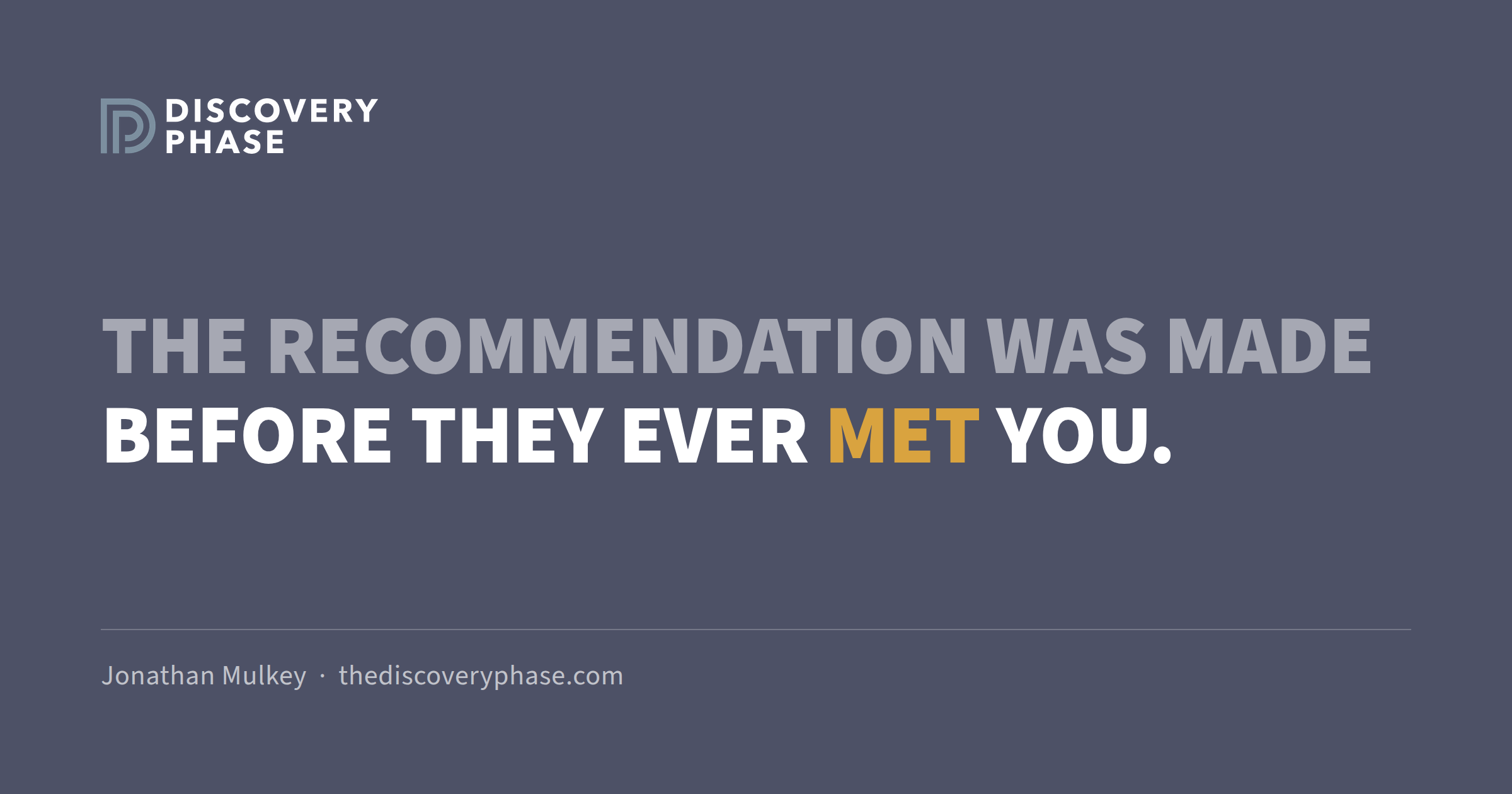Why Your Agency Recommends What It Sells