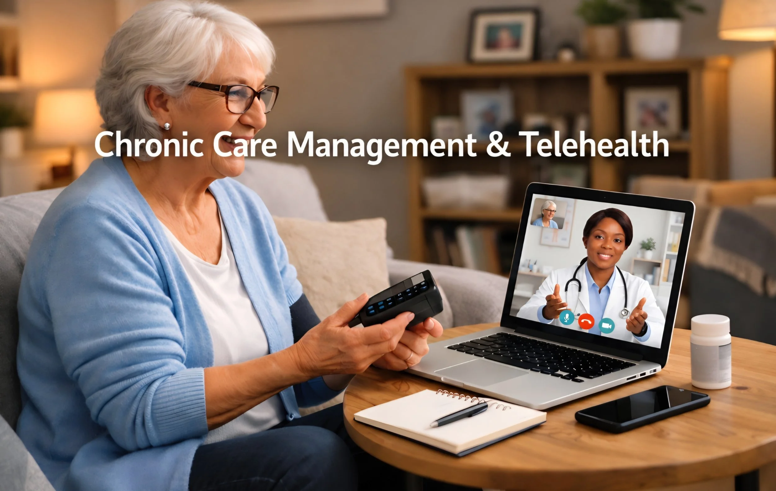 Dr.Mardea Norman, Telehealth, chronic care, black female doctor